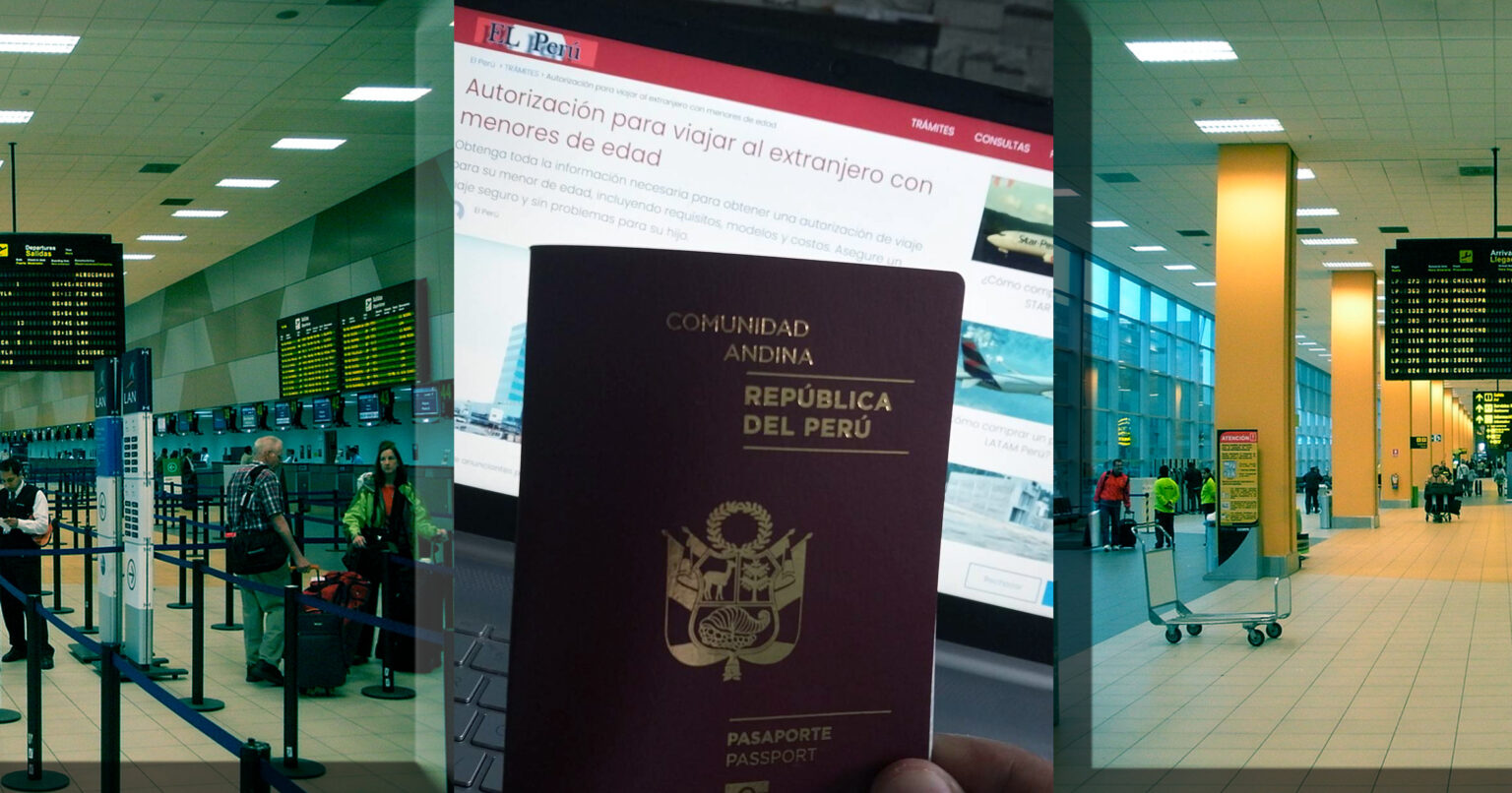 Autorización para viajar al extranjero con menores de edad