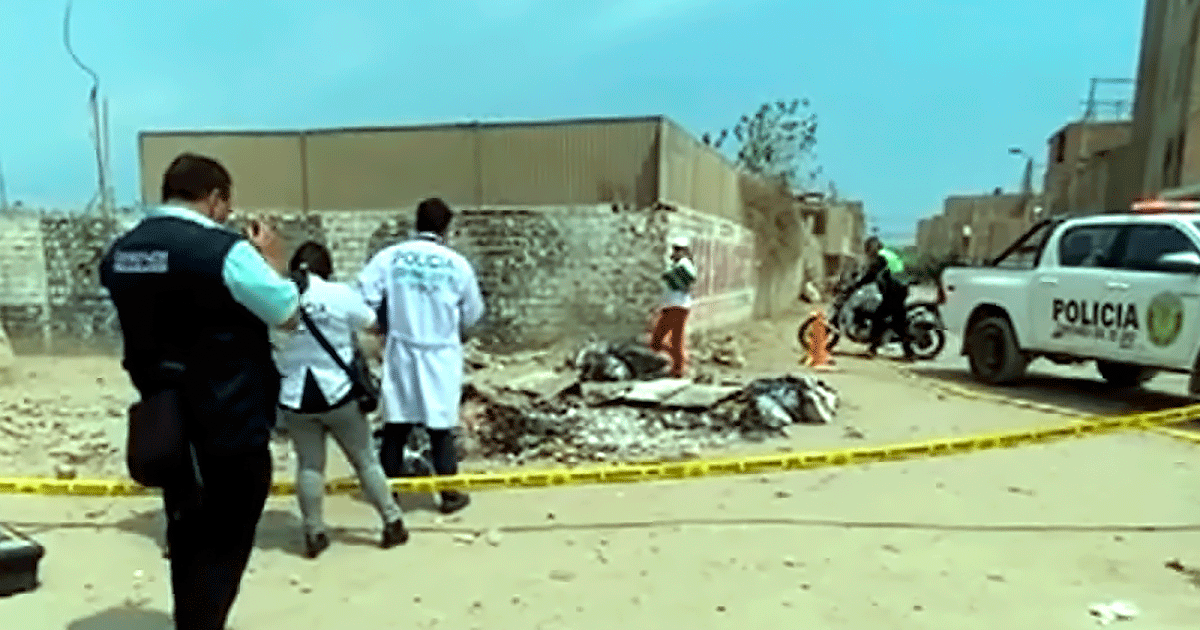 Hallan restos carbonizados encontrados en Callao de mujer desaparecida