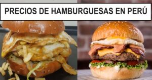 PRECIOSDE HAMBURGUESA EN PERÚ