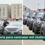 convocatoria abierta para contratar mil choferes