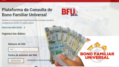 Bono Familiar Universal 2025