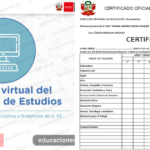 Cómo obtener el certificado de estudios secundarios en Perú