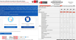 Cómo consultar notas y certificados de estudios por Internet