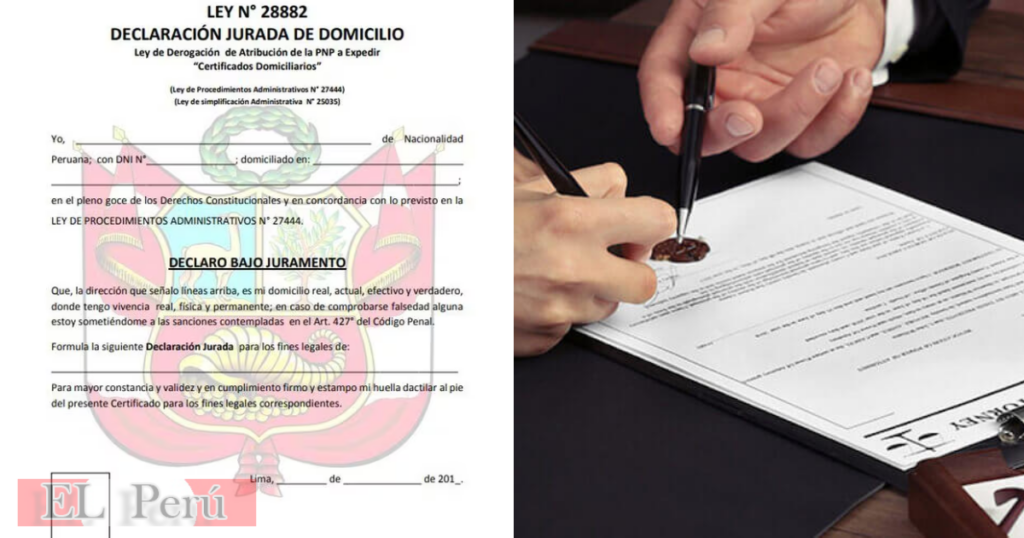 Cómo obtener un certificado domiciliario en Perú