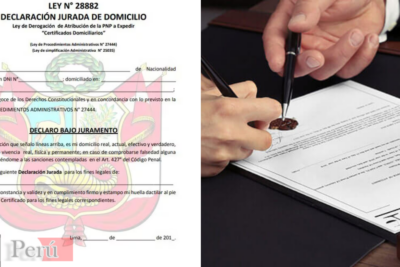 Cómo obtener un certificado domiciliario en Perú