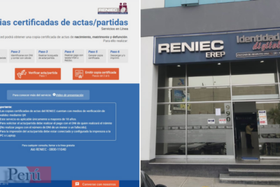 Trámite para la obtención de la partida de nacimiento en Perú