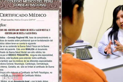 Requisitos para obtener un certificado de salud mental en Perú