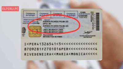 Saber dirección con DNI