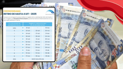 cronograma oficial del octavo retiro AFP