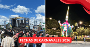 Fechas de carnavales 2026