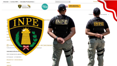 Convocatoria laboral para el INPE