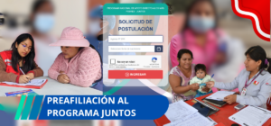 preafiliación al programa Juntos