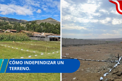 Cómo independizar un terreno
