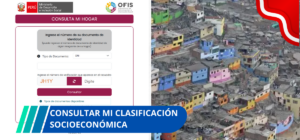 Consultar mi clasificación socioeconómica