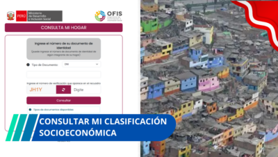 Consultar mi clasificación socioeconómica