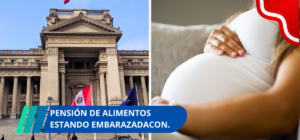 pensión de alimentos estando embarazada