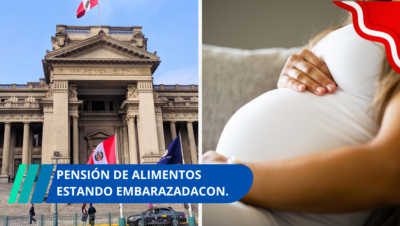 pensión de alimentos estando embarazada