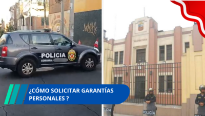 cómo solicitar garantías personales