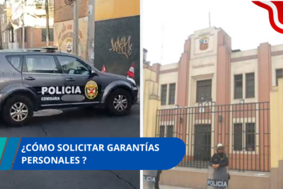 cómo solicitar garantías personales