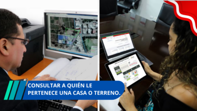 consultar a quién le pertenece una casa o terreno