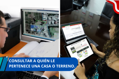 consultar a quién le pertenece una casa o terreno