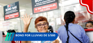 Requisitos para acceder al bono por lluvias
