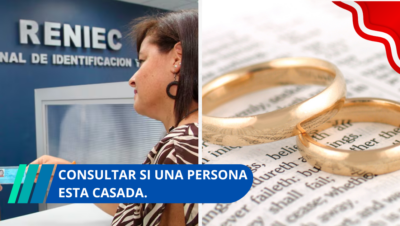 CONSULTAR SI UNA PERSONA ESTA CASADA