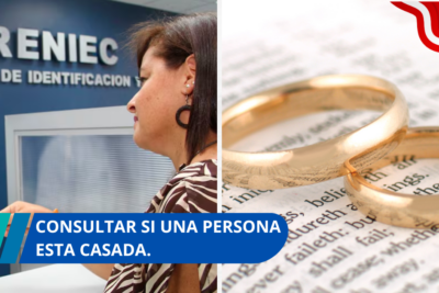 CONSULTAR SI UNA PERSONA ESTA CASADA