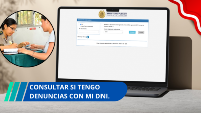 Consultar si tengo denuncias con mi DNI