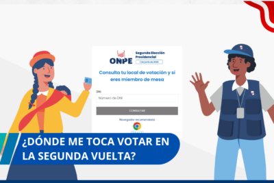 ¿Dónde me toca votar en la segunda vuelta?