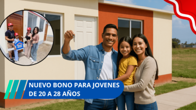 Nuevo bono para jóvenes de 20 a 28 años