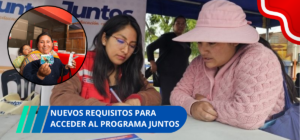 Nuevos requisitos para acceder al Programa Juntos de S/. 200