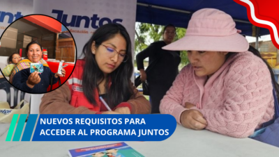 Nuevos requisitos para acceder al Programa Juntos de S/. 200