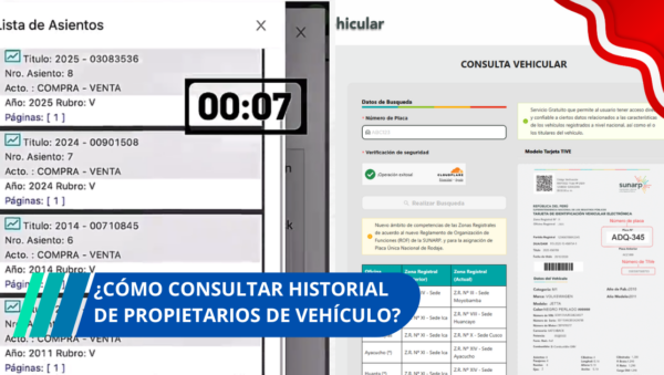 ¿Cómo consultar historial de propietarios de vehículo?