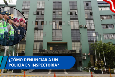 ¿Cómo denunciar a un policía en inspectoría?