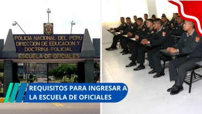 Nuevos requisitos para ingresar a la escuela de oficiales