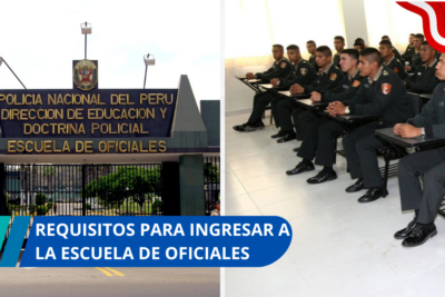 Nuevos requisitos para ingresar a la escuela de oficiales