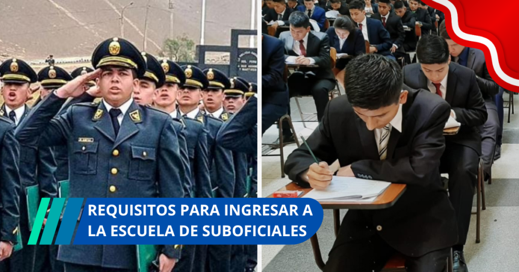 Nuevos requisitos para ingresar a la Escuela de Suboficiales (EESTP)