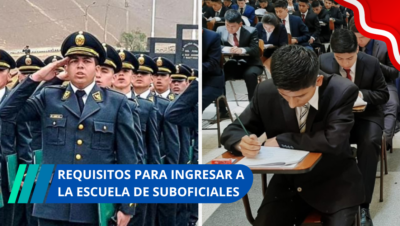 Nuevos requisitos para ingresar a la Escuela de Suboficiales (EESTP)