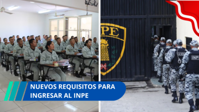 Nuevos requisitos para ingresar al INPE