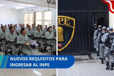 Nuevos requisitos para ingresar al INPE