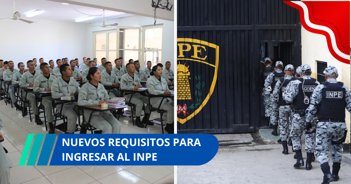 Nuevos requisitos para ingresar al INPE
