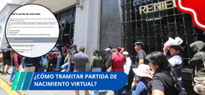 ¿Cómo tramitar partida de nacimiento virtual