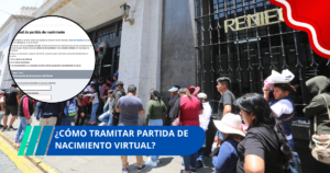 ¿Cómo tramitar partida de nacimiento virtual