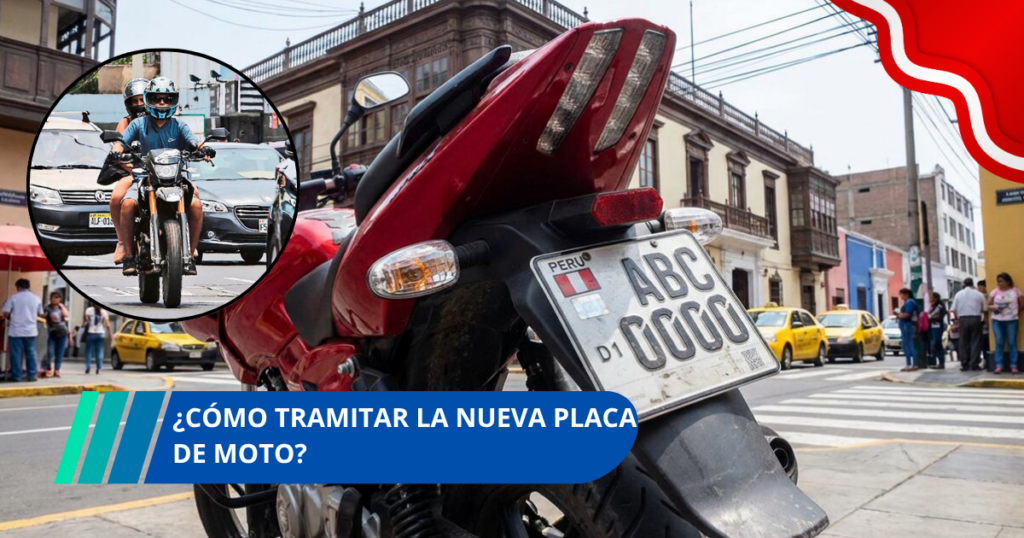 Como tramitar la nueva placa de moto