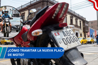 Como tramitar la nueva placa de moto