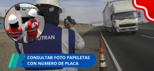 Consultar foto papeletas con numero de placa