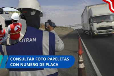 Consultar foto papeletas con numero de placa