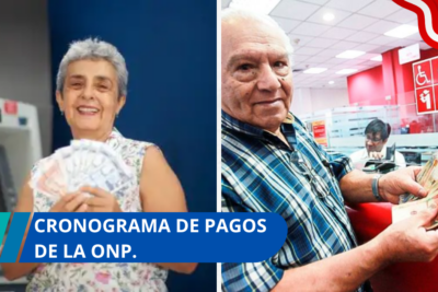 Cronograma de pagos de la ONP