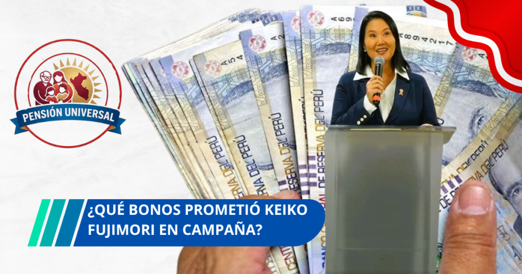 bonos prometió Keiko Fujimori